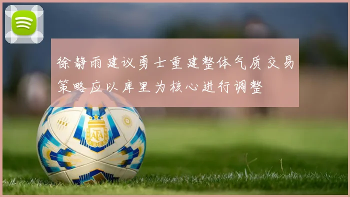 徐静雨建议勇士重建整体气质交易策略应以库里为核心进行调整